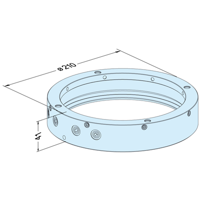 PC Clamping ring 210